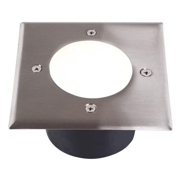 LED įvažiavimo šviestuvas MIVO LED/3W/230V 12x12 cm IP67 matinis chromas