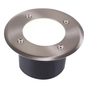LED įvažiavimo šviestuvas MIVO LED/3W/230V diametras 12 cm IP67 matinis chromas