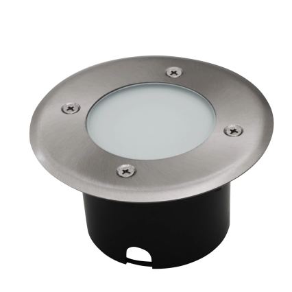 LED įvažiavimo šviestuvas MIVO LED/3W/230V diametras 12 cm IP67 matinis chromas