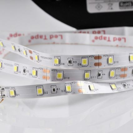 LED juosta 5m LED/10W/12V IP20 6500K