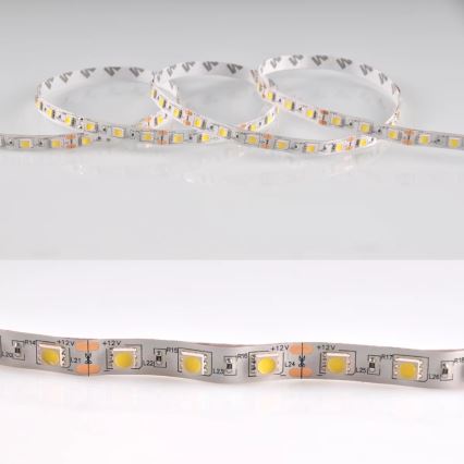 LED juosta 5m LED/10W/12V IP20 balta