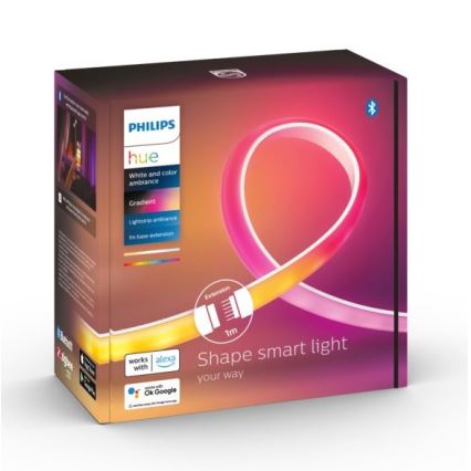 LED juosta extension KOMPLEKTAS Philips Hue White And Color AmbianceLED/12,3W/230V 1 m