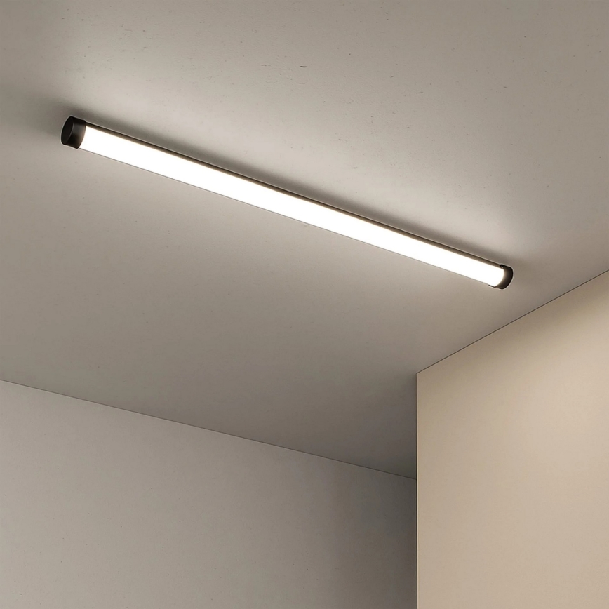 LED juostinis šviestuvas LED/50W/230V 4000K 150 cm juodas