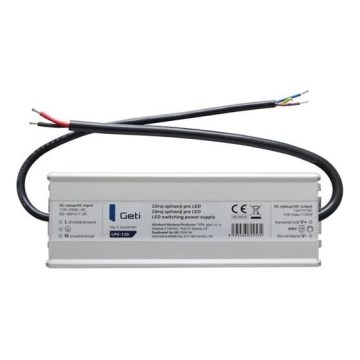 LED juostų perjungimo maitinimo šaltinis 120W/12V IP67