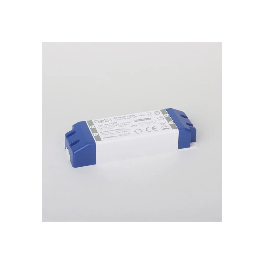 LED juostų perjungimo maitinimo šaltinis 80W/12V IP20