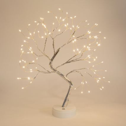 LED kalėdinė dekoracija 102xLED/3xAA šiltai balta