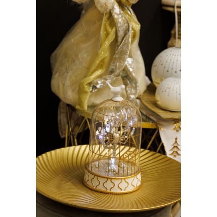 LED kalėdinė dekoracija 12xLED/3xAAA šilta balta