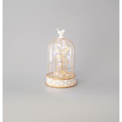 LED kalėdinė dekoracija 12xLED/3xAAA šilta balta