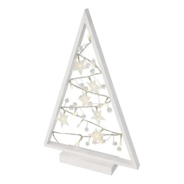 LED Kalėdinė dekoracija 15xLED/2xAA eglutė