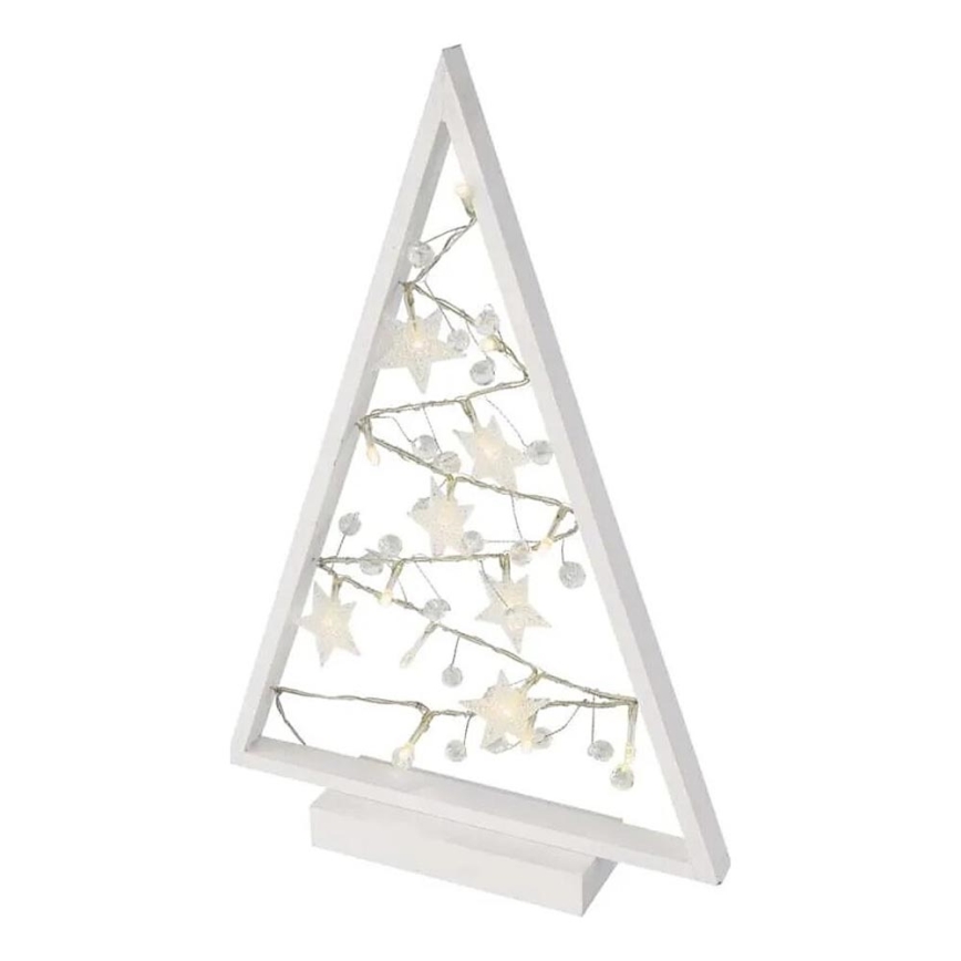 LED Kalėdinė dekoracija 15xLED/2xAA eglutė