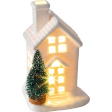 LED Kalėdinė dekoracija 1xLED/3xLR44 šiltai balta