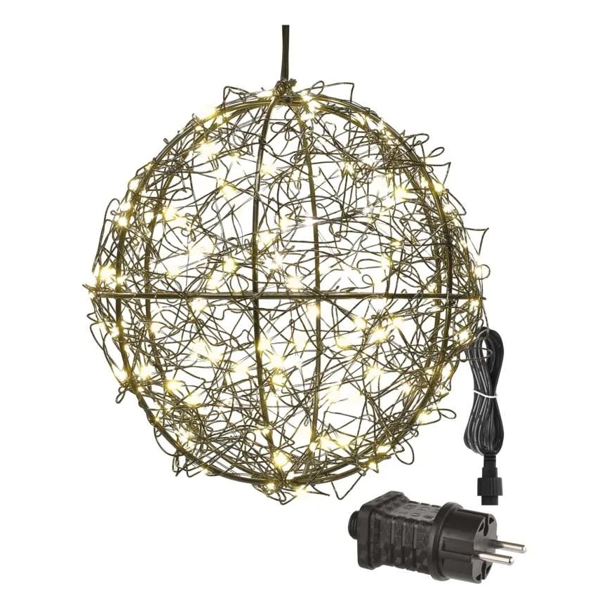 LED kalėdinė dekoracija 200xLED/230V skersmuo 20 cm