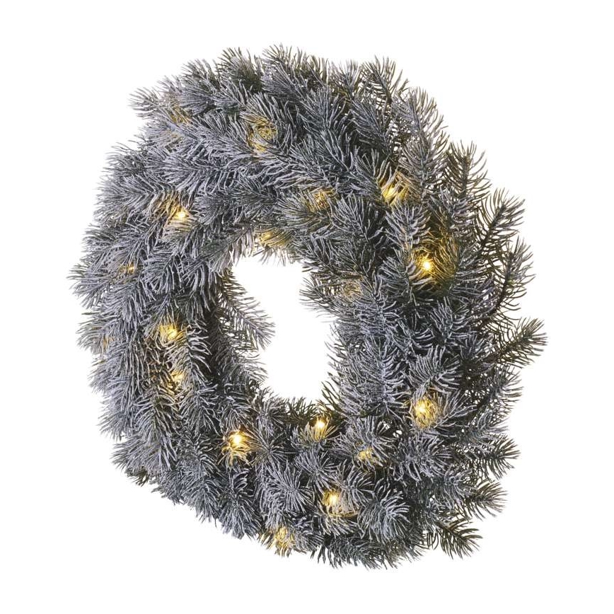 LED Kalėdinė dekoracija 20xLED/2xAA d. 40 cm
