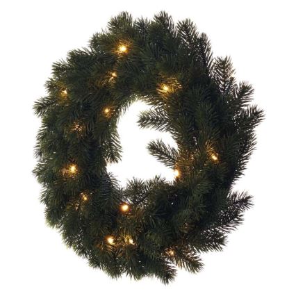 LED Kalėdinė dekoracija 20xLED/2xAA d. 40 cm