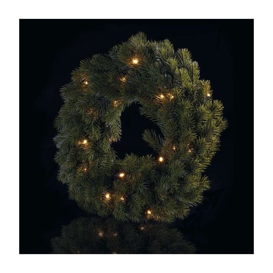 LED Kalėdinė dekoracija 20xLED/2xAA d. 40 cm