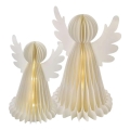 LED Kalėdinė dekoracija 20xLED/6xAA angelai