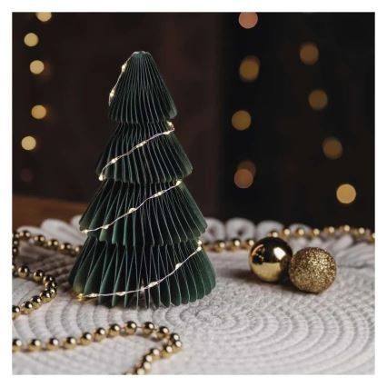 LED Kalėdinė dekoracija 35xLED/2xAA eglutė