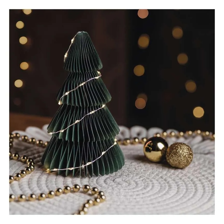 LED Kalėdinė dekoracija 35xLED/2xAA eglutė