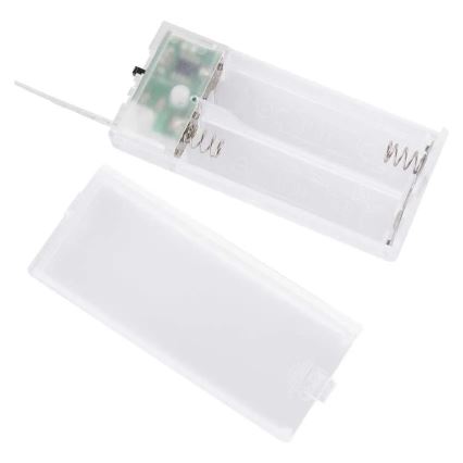 LED kalėdinė dekoracija 40xLED/2xAA šiltai balta miestas