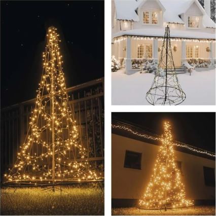 LED Kalėdinė dekoracija 480 LED / 230 V, IP44, 180 cm