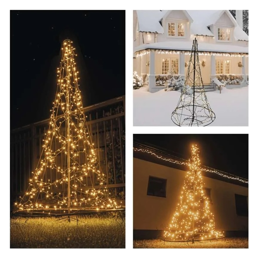 LED Kalėdinė dekoracija 480 LED / 230 V, IP44, 180 cm