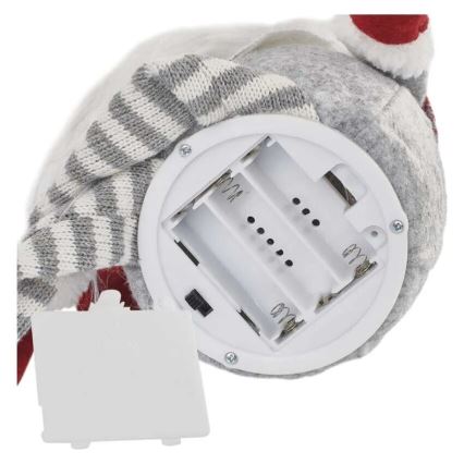 LED kalėdinė dekoracija 4xLED/3xAA elfas