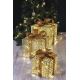 LED Kalėdinė dekoracija 72xLED/1,35W/230V aukso spalva