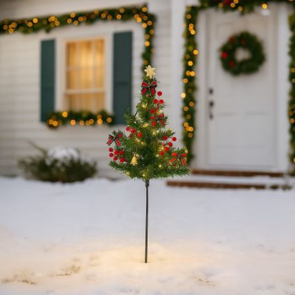 LED Kalėdinė dekoracija LED/1W/230V 75 cm IP44 žalia