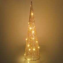 LED Kalėdinė dekoracija LED/2xAA 50 cm kūgis