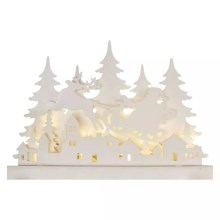 LED kalėdinė dekoracija LED/2xAA mažas kaimas