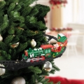 LED Kalėdinė dekoracija LED/2xAA skersmuo 80 cm traukinukas ant eglutės