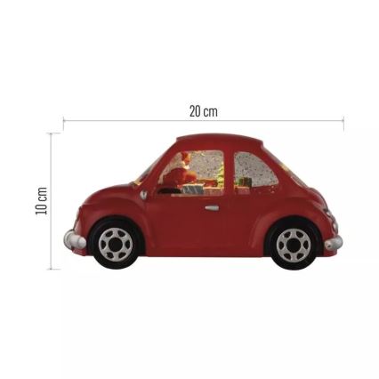 LED kalėdinė dekoracija LED/3xAA car
