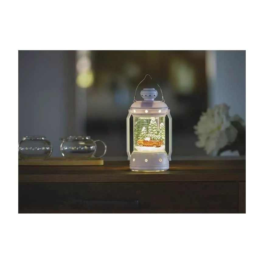 LED kalėdinė dekoracija LED/3xAA žibintas