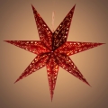 LED Kalėdinė dekoracija LED/3xAA žvaigždė raudona