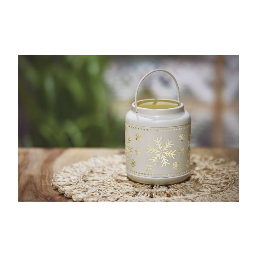 LED Kalėdinė dekoracija LED/3xAAA balta