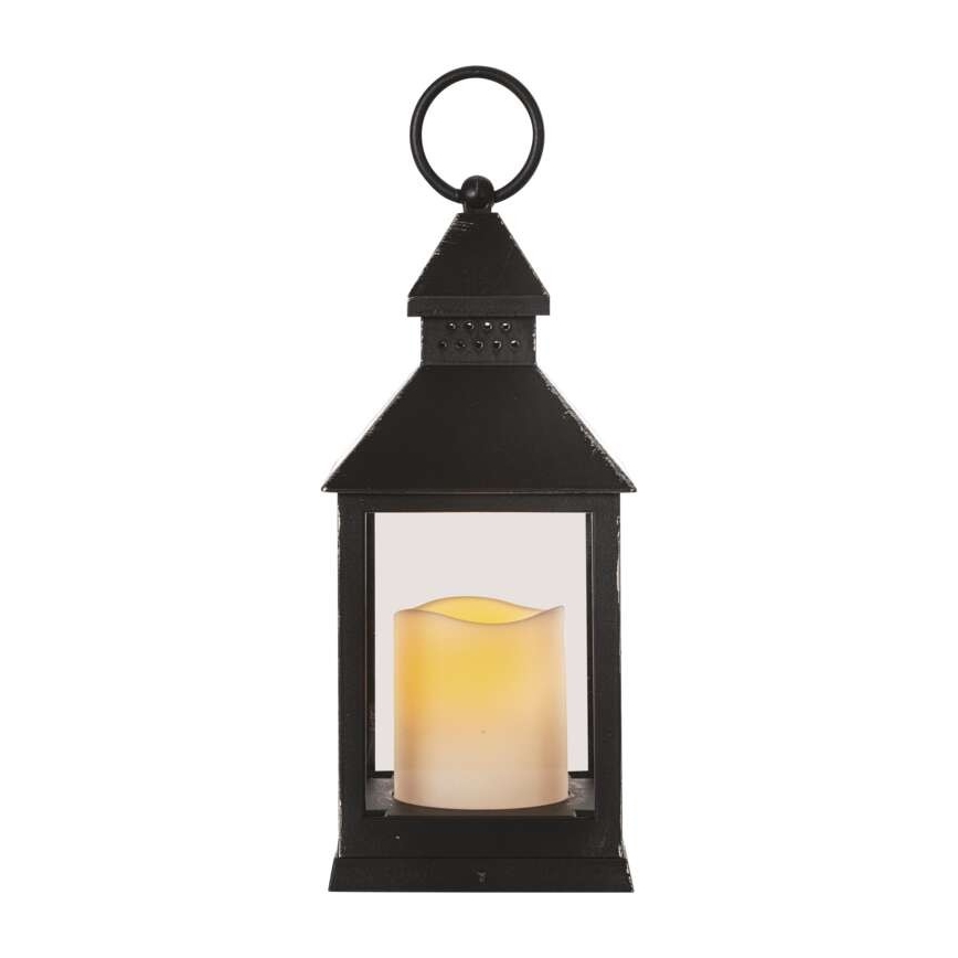 LED kalėdinė dekoracija LED/3xAAA juoda