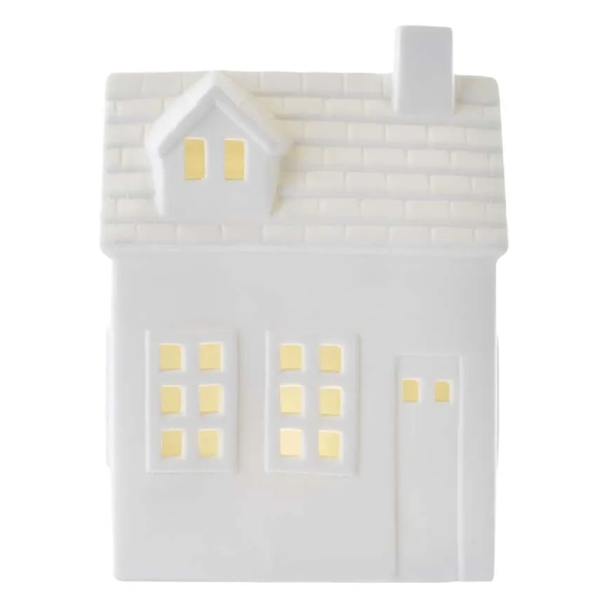 LED kalėdinė dekoracija LED/CR2032 namelis