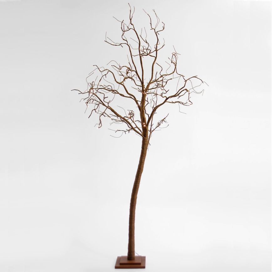 LED Kalėdinė dekoratyvinė dirbtinė eglutė TREE 176xLED/230V 2,5 m