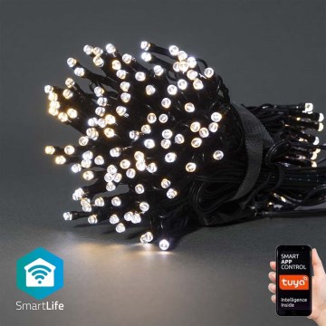 LED Kalėdinė girlianda 100xLED/8 funkcijų 15m IP65 Wi-Fi Tuya