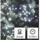 LED Kalėdinė girlianda 150xLED/5,35m šaltai balta