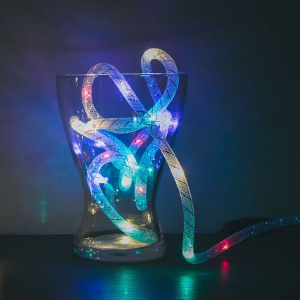 LED Kalėdinė girlianda 20xLED 2,3m daugiaspalvė