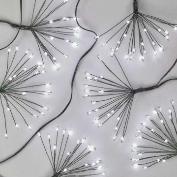 LED kalėdinė girlianda 300 LED / 8,2 m, šaltai balta