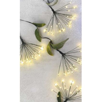 LED Kalėdinė girlianda 300xLED/8,2m šiltai balta