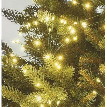 LED Kalėdinė girlianda 300xLED/8,2m šiltai balta