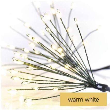 LED Kalėdinė girlianda 300xLED/8,2m šiltai balta