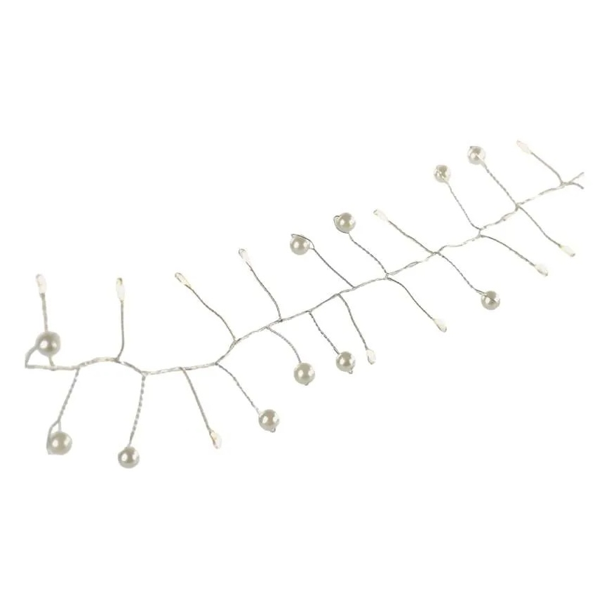 LED Kalėdinė girlianda 40xLED/3xAA 1,5 m šiltai balta