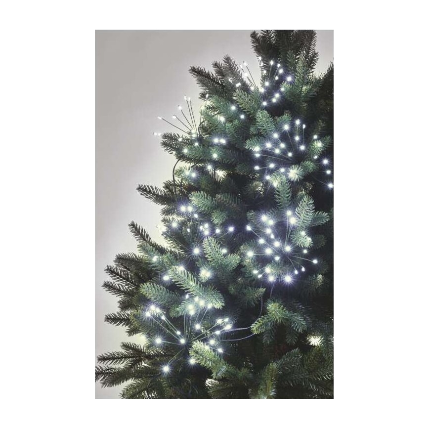 LED Kalėdinė girlianda 450xLED/11m šaltai balta