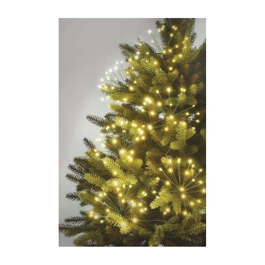 LED Kalėdinė girlianda 450xLED/11m šiltai balta