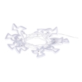 LED Kalėdinė girlianda CHAIN 10xLED/2xAA 1,85m šiltai balta