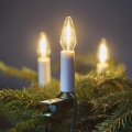 LED kalėdinė girlianda FELICIA FILAMENT 16xLED 13,5m šilta balta, Pagaminta Čekijoje